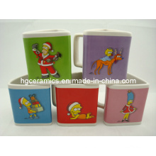 Tasse Pringting de Noël, Tasse Triangle